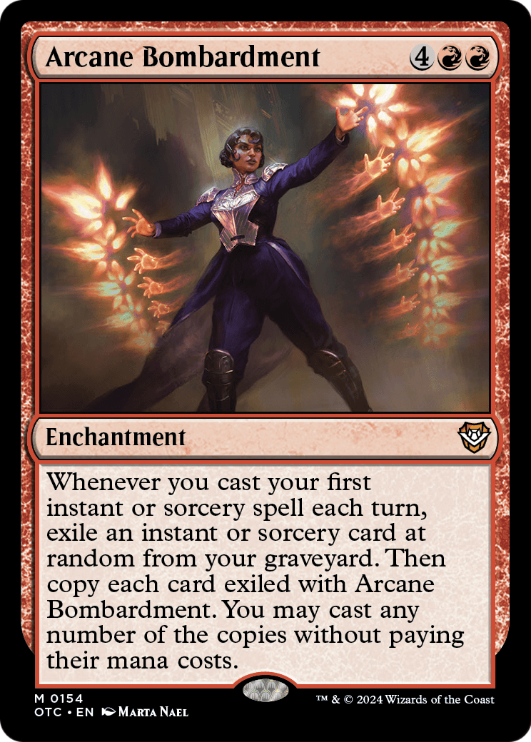 Arcane Bombardment (154) - NM - front