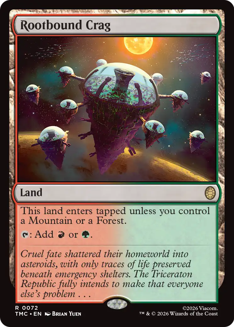 Rootbound Crag (72) - NM - front