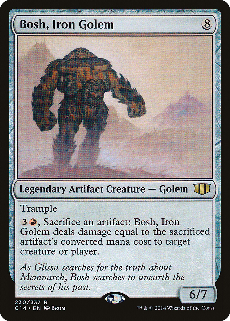 Bosh, Iron Golem (230) - LP - front