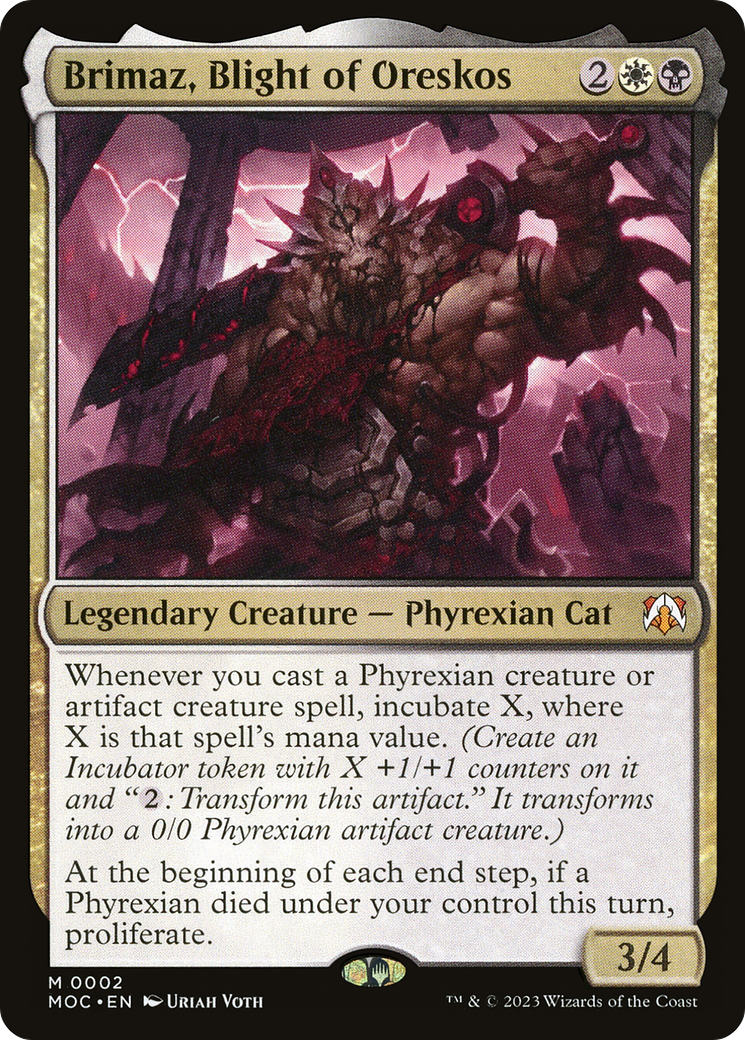 Brimaz, Blight of Oreskos (2) (Foil) - NM - front