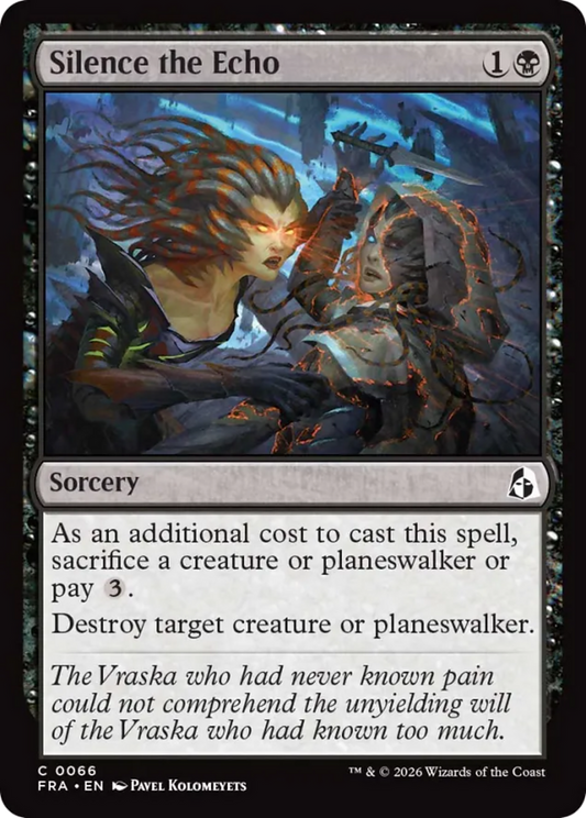 Silence the Echo (66) - NM - front