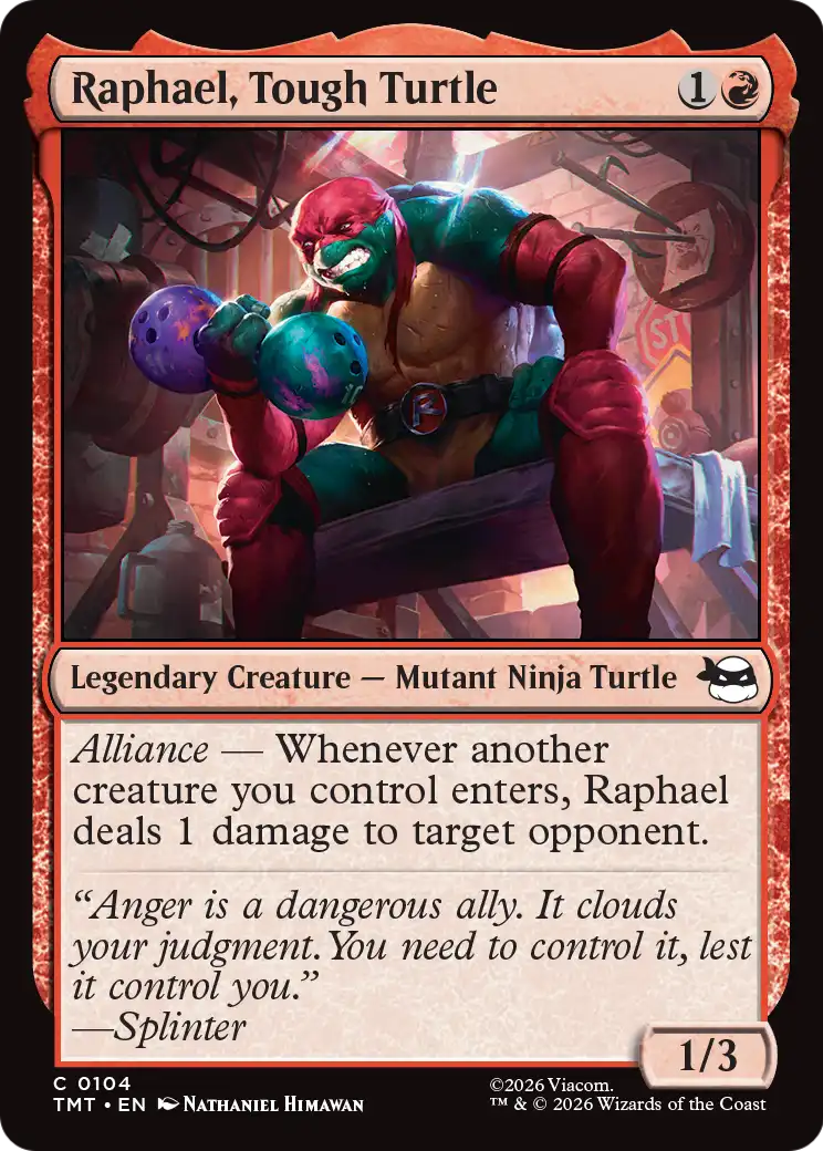 Raphael, Tough Turtle (104) - LP - front