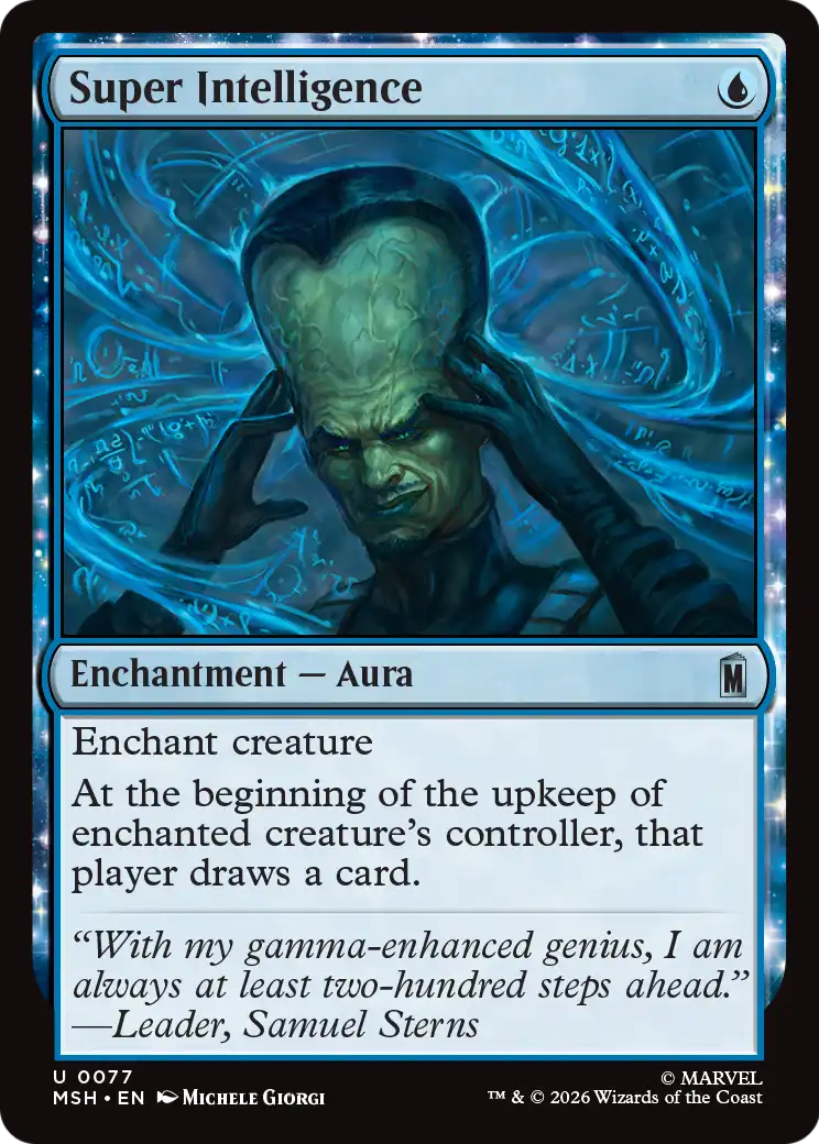 Super Intelligence (77) - NM - front