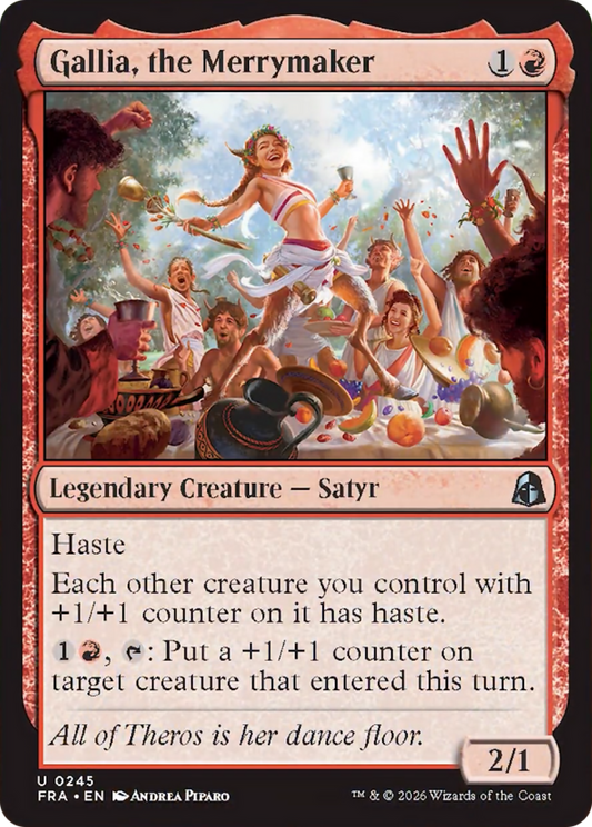 Gallia, the Merrymaker (245) - NM - front