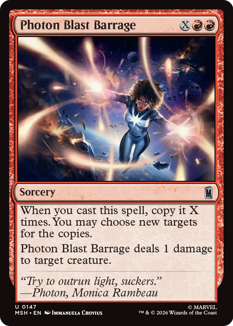 Photon Blast Barrage (147) - NM - front