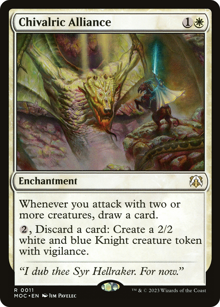 Chivalric Alliance (11) - NM - front
