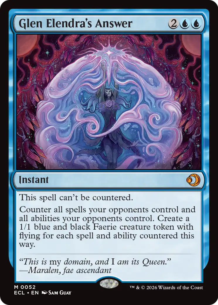 Glen Elendra's Answer (52) (Foil) - NM - front