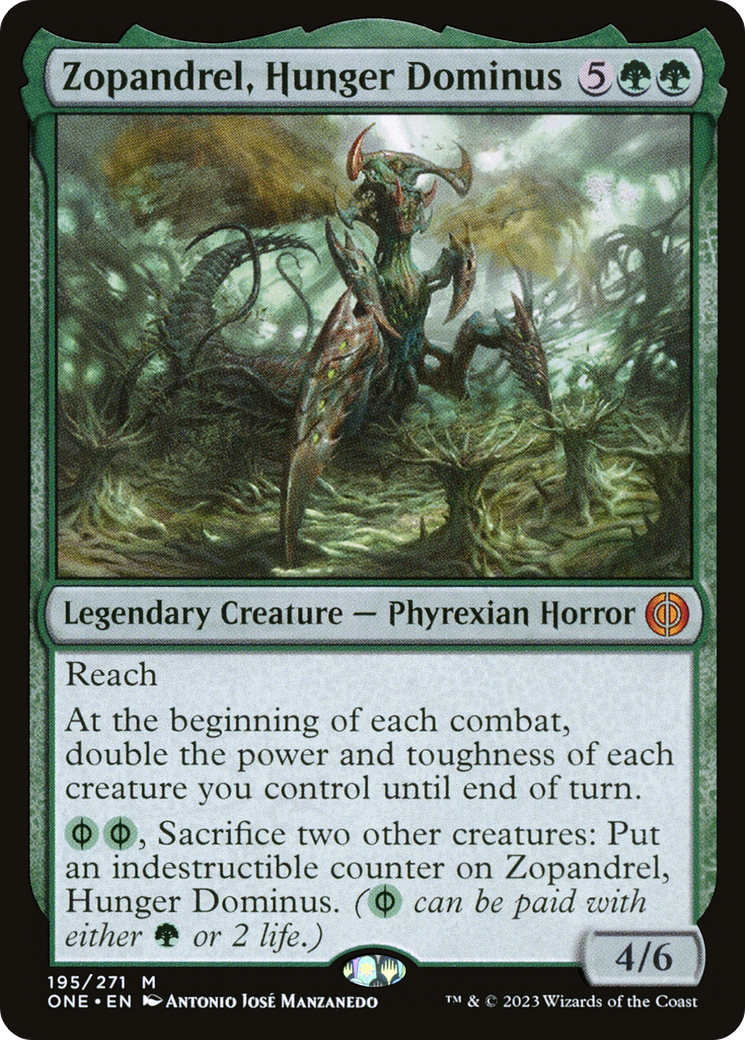 Zopandrel, Hunger Dominus (195) - NM - front