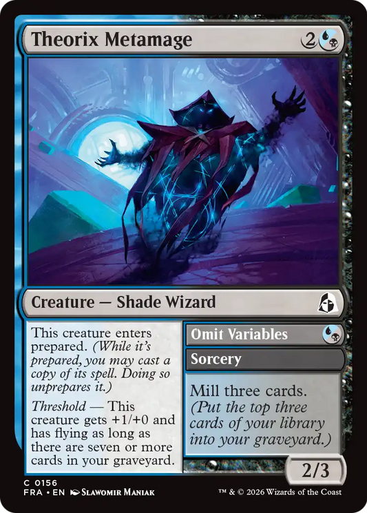 Theorix Metamage // Omit Variables (156) - NM - front