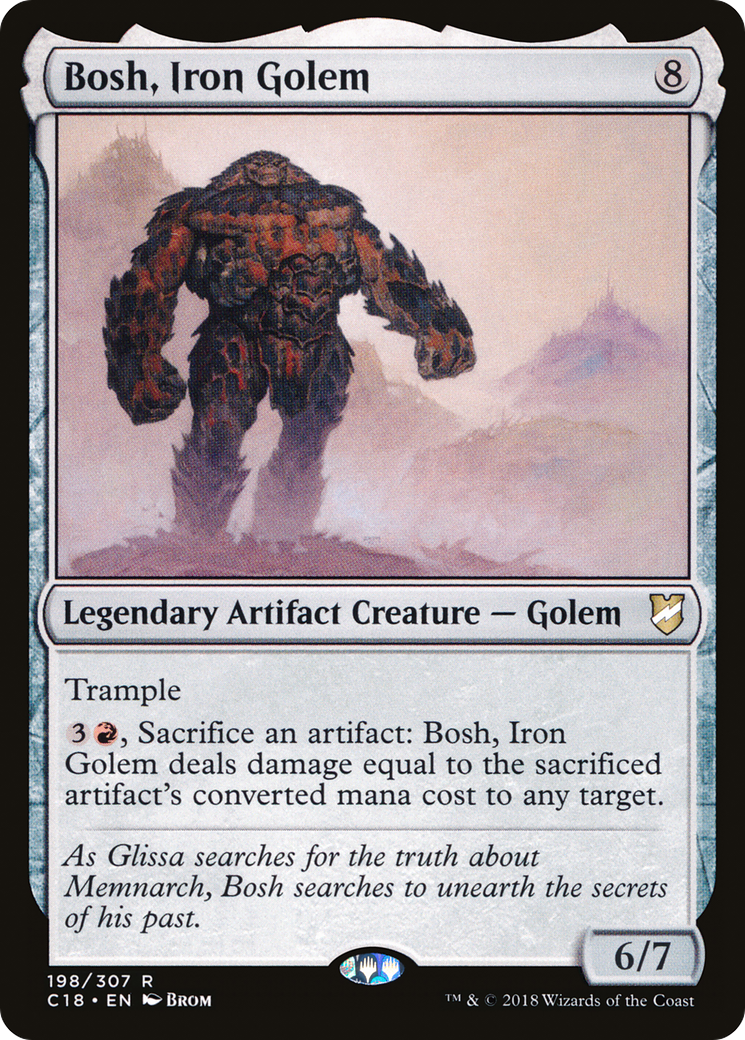 Bosh, Iron Golem (198) - LP - front