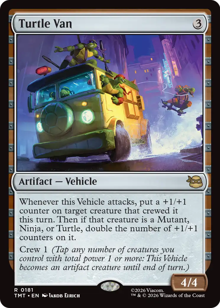 Turtle Van (181) - NM - front