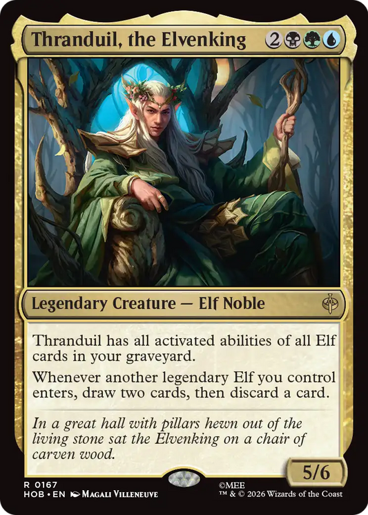 Thranduil, the Elvenking (167) - NM - front
