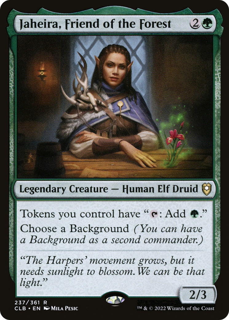 Jaheira, Friend of the Forest (237) - NM - front