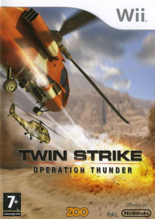 Twin Strike Operation Thunder - front